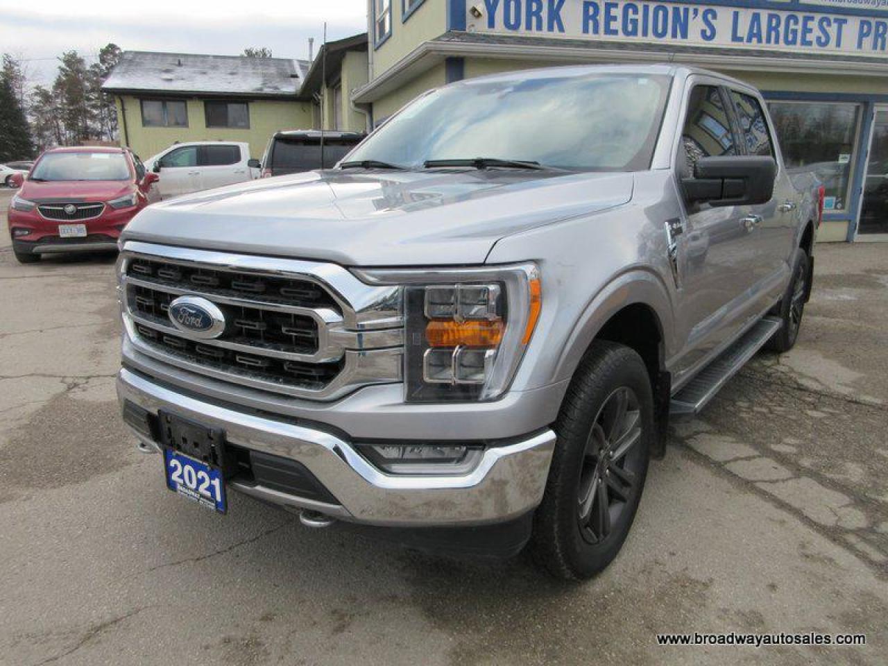 Used 2021 Ford F-150 LIKE NEW XLT-MODEL 6 PASSENGER 3.3L - V6.. 4X4.. CREW-CAB.. SHORTY.. NAVIGATION.. BACK-UP CAMERA.. BLUETOOTH SYSTEM.. PRO-TRAILER-ASSIST-PACKAGE.. for sale in Bradford, ON