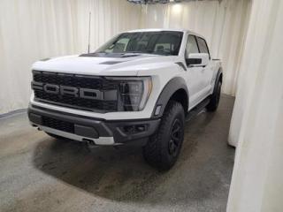 This all new, full sized 2023 Ford F-150 Raptor 801A looks absolutely stunning in Oxford White. This pick up comes with the 3.5L EcoBoost High Output engine. This remarkable engine not only produces 450 horsepower and 510 ft pounds of torque, but by leveraging the EcoBoost high output technology and a 10-speed automatic transmission. This truck can do 0-60 in a whopping 5.2 seconds!

Key Features:
Mud Flaps
Wheel Well Liners 
Tonneau Cover 
Tailgate + Moonroof
Twin Panel Moonroof
Power Tailgate 
Tailgate Step
Partitioned Fold-Flat Storage 
Blue Interior Package
Raptor 37 Performance Package 
37X12.5R17 BSW All-Terrain 
17 Forged Aluminum Wheels
Heated Seats 
Ventilated Front Seats 
Heated Steering Wheel 
Leather Shift Knob 
Remote Tailgate Release 
Remote Start System 
Adaptive Cruise Control 
Lane Centering 
Ford Co-Pilot 360 2.0
Lane Keep Assist 
Rear View Camera W/Hitch Assist 
Auto High Beams 
Reverse Sensing System 
360 Degree Camera 
B&O Unleashed Sound System 
Bed Utility Package 
Heads Up Display
Rain Sensing Wipers 
Mobile Office Package 
Pro Trailer Back Up Assist 
Wireless Charging Pad 
Universal Garage Door Opener 

Saskatchewan has a challenging climate and driving conditions but let that stress melt away with the 2023 F-150 Raptor, a tough truck that leverages physical features and technology that will keep your family safe. This specific unit is loaded right up and includes power windows, power locks, air conditioning,10-way power drivers seat, wrapped steering wheel, 4.10 Electronic Locking Axle, 400W Outlet, ambient lighting, cruise, outside temperature display, hill start assist, perimeter safety system, four-wheel drive, and so much more. 

Bennett Dunlop Ford has been located at 770 Broad St, in the heart of Regina for over 40 years! Our 4.6 Star google review (Well over 1,800 reviews) is the result of our commitment to providing the fastest, easiest and most fun customer experience possible. Our customers tell us that they love that we dont charge any admin or documentation fees, our sales team will simply offer our best price upfront and we have a no-questions-asked money back guarantee just in case you change your mind after your purchase.