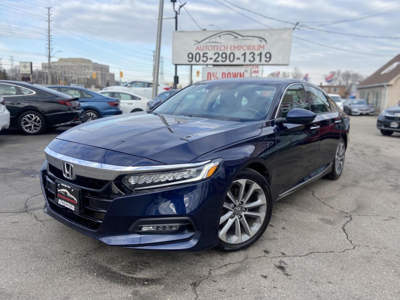 Used 2019 Honda Accord TOURING / LEATHER / COOLED/ HEATED SEATS / SUNROOF / FULLY LOADED for sale in Mississauga, ON