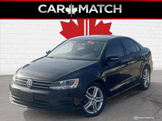 Used 2015 Volkswagen Jetta COMFORTLINE / HTD SEATS / BACK CAM / NO ACCIDENTS for sale in Cambridge, ON