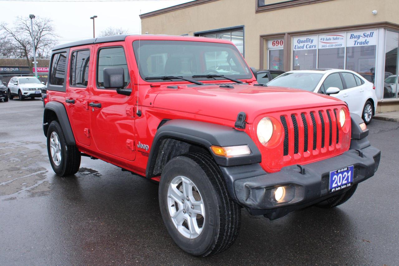Used 2021 Jeep Wrangler Unlimited Sport S 4x4 for sale in Brampton, ON
