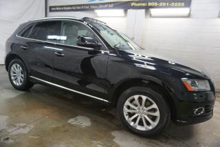 Used 2017 Audi Q5 2.0T PREMIUM PLUS AWD *1 OWNER*ACCIDENT FREE* CERTIFIED CAMERA NAV LEATHER HEATED SEATS CRUISE ALLOYS for sale in Milton, ON
