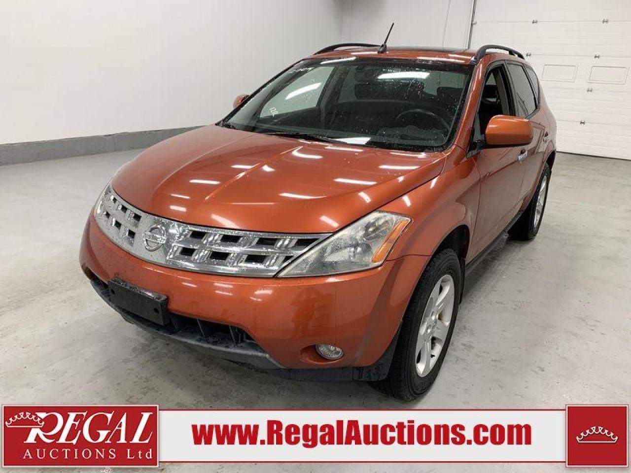 Used 2004 Nissan Murano SL for sale in Calgary, AB