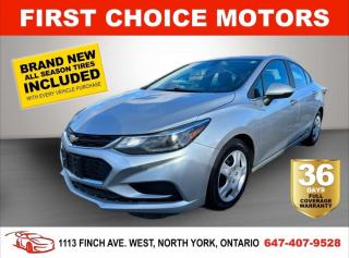 Used 2016 Chevrolet Cruze LT ~AUTOMATIC, FULLY CERTIFIED WITH WARRANTY!!!~ for sale in North York, ON