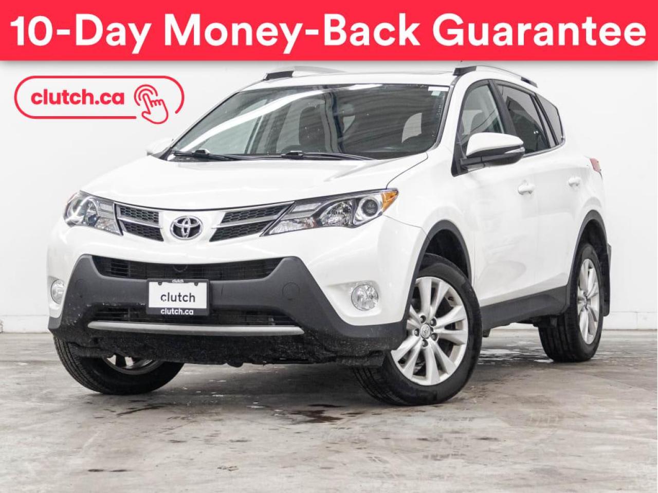 Used 2014 Toyota RAV4 Limited w/ Bluetooth, Backup Cam, Cruise Control, A/C for sale in Toronto, ON