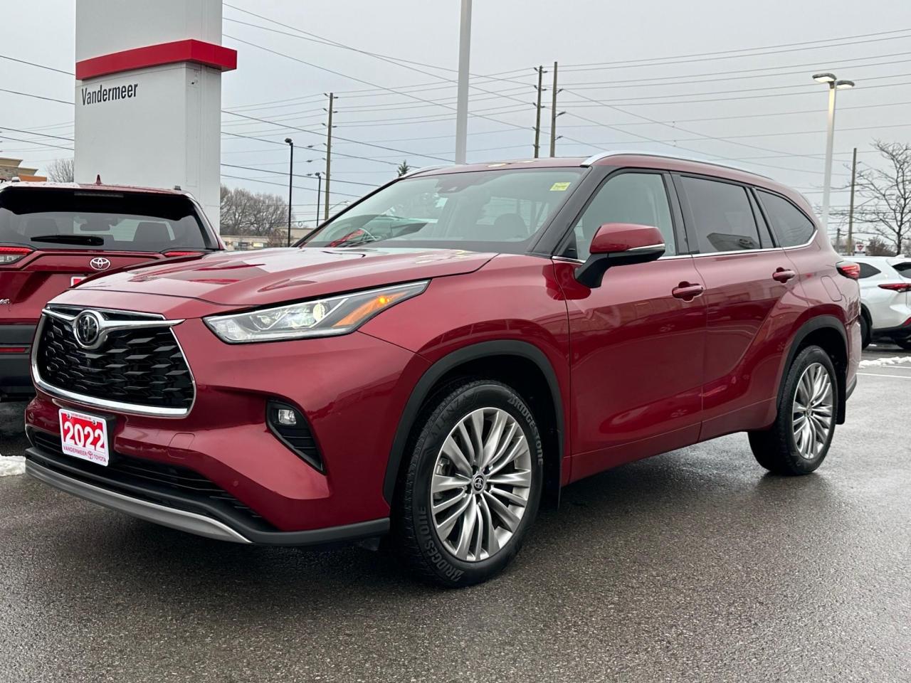 Used 2022 Toyota Highlander Limited PLATINUM-ONLY 26,742 KMS! for sale in Cobourg, ON