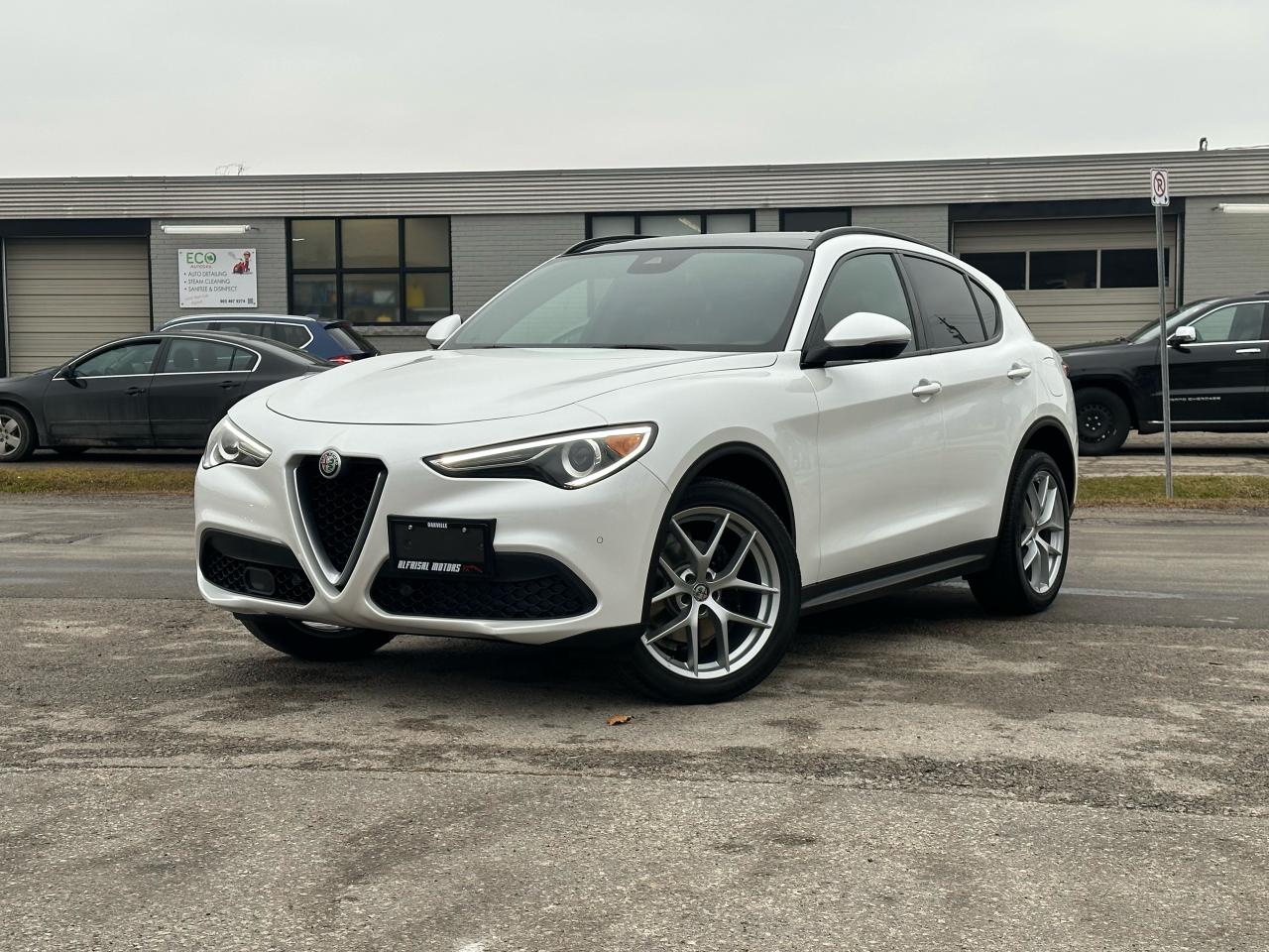 Used 2018 Alfa Romeo Stelvio Ti Sport NAVI|BACKUP|SUNROOF for sale in Oakville, ON