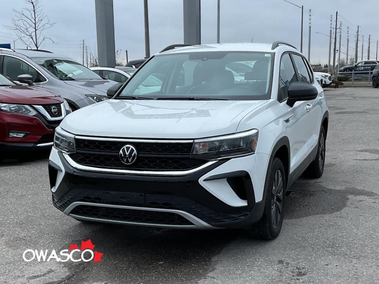 Used 2023 Volkswagen Taos 1.5L Trendline! FWD! Clean CarFax! Feels New! for sale in Whitby, ON