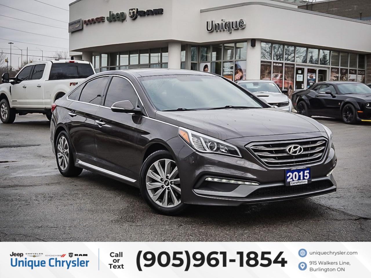 Used 2015 Hyundai Sonata 2.4L Sport Tech| PANO ROOF| NAV| for sale in Burlington, ON