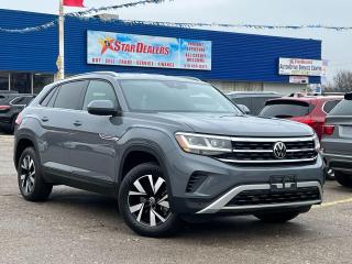 Used 2022 Volkswagen Atlas Cross Sport AWD LEATHER H-SEATS LOADED! WE FINANCE ALL CREDIT! for sale in London, ON