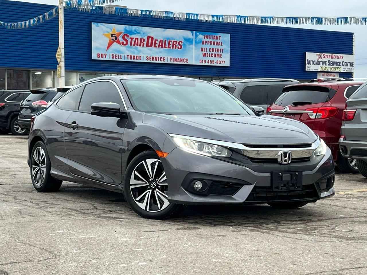 Used 2018 Honda Civic COUPE SUNROOF H-SEATS R-CAM MINT! WE FINANCE ALL CREDIT! for sale in London, ON