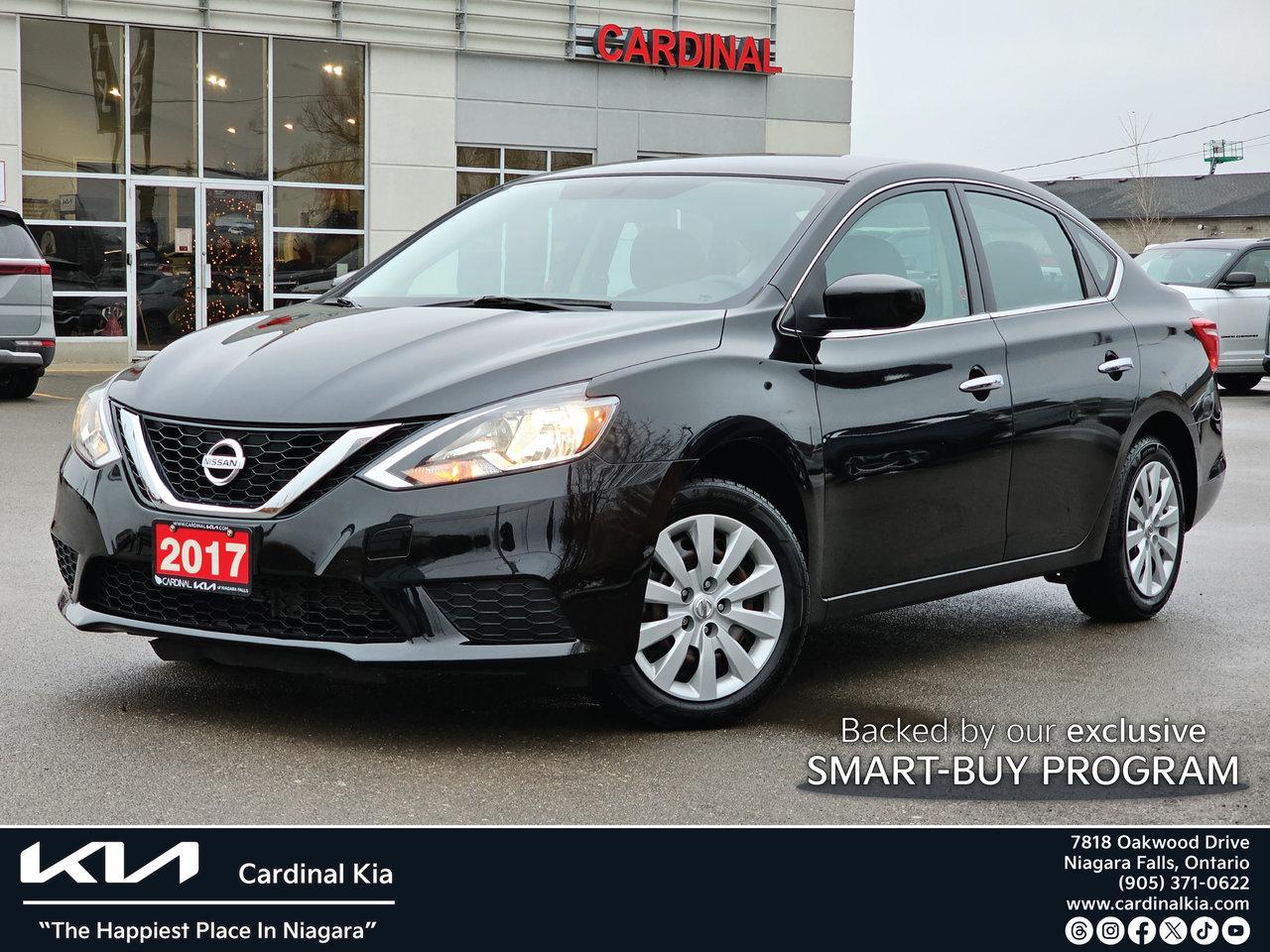 Used 2017 Nissan Sentra 4DR SDN CVT SV for sale in Niagara Falls, ON