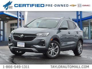 <b>Power Liftgate,  Remote Start,  Aluminum Wheels,  Synthetic Leather Seats,  Apple CarPlay!</b><br> <br>    Full of modern tech, and stuffed with awesome features, this 2022 Buick Encore was built for the modern and sophisticated car owner. This  2022 Buick Encore GX is for sale today in Kingston. <br> <br>With a fresh new look, an impressive powertrain, and an incredible list of modern features, this 2022 Buick Encore GX is more than just a boring compact SUV. It offers unique exterior styling with a sporty and fresh look, while remaining elegant and refined. The drivetrain provides a more engaging driving experience, while managing to be even more fuel efficient and the interior offers a supportive driving experience. No matter where youre headed, the Encore GX is sure to get you there in style!This  SUV has 42,267 kms. Its  nice in colour  . It has an automatic transmission and is powered by a  155HP 1.3L 3 Cylinder Engine. <br> <br> Our Encore GXs trim level is Select. Take things to the next level in this gorgeous Encore GX Select with comfortable cloth and leatherette seats, dual zone climate control, premium LED lights, remote keyless entry and remote engine start, an 8 inch touchscreen that is paired with wireless Apple CarPlay, wireless Android Auto, SiriusXM radio and GM OnStar capability. Additional features include Buick Driver Confidence package that includes automatic emergency braking, lane keep assist with lane departure warning, forward collision alert, front pedestrian braking, a following distance indicator, leather wrapped steering wheel, unique aluminum wheels, heated power side mirrors, a power rear liftgate, cruise control plus so much more! This vehicle has been upgraded with the following features: Power Liftgate,  Remote Start,  Aluminum Wheels,  Synthetic Leather Seats,  Apple Carplay,  Android Auto,  Climate Control. <br> <br>To apply right now for financing use this link : <a href=https://www.taylorautomall.com/finance/apply-for-financing/ target=_blank>https://www.taylorautomall.com/finance/apply-for-financing/</a><br><br> <br/><br> Buy this vehicle now for the lowest bi-weekly payment of <b>$209.71</b> with $0 down for 96 months @ 9.99% APR O.A.C. ( Plus applicable taxes -  Plus applicable fees   / Total Obligation of $43620  ).  See dealer for details. <br> <br>For more information, please call any of our knowledgeable used vehicle staff at (613) 549-1311!<br><br> Come by and check out our fleet of 80+ used cars and trucks and 160+ new cars and trucks for sale in Kingston.  o~o