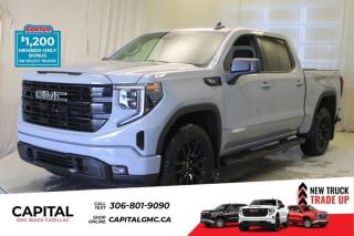 This 2024 GMC Sierra 1500 in Thunderstorm Grey is equipped with 4WD and Turbocharged Diesel I6 3.0L/183 engine.The Next Generation Sierra redefines what it means to drive a pickup. The redesigned for 2019 Sierra 1500 boasts all-new proportions with a larger cargo box and cabin. It also shaves weight over the 2018 model through the use of a lighter boxed steel frame and extensive use of aluminum in the hood, tailgate, and doors.To help improve the hitching and towing experience, the available ProGrade Trailering System combines intelligent technologies to offer an in-vehicle Trailering App, a companion to trailering features in the myGMC app and multiple high-definition camera views.GMC has altered the pickup landscape with groundbreaking innovation that includes features such as available Rear Camera Mirror and available Multicolour Heads-Up Display that puts key vehicle information low on the windshield. Innovative safety features such as HD Surround Vision and Lane Change Alert with Side Blind Zone alert will also help you feel confident and in control in the Next Generation Seirra.Key features of the Sierra Elevation include: Monochromatic look with black grille and vertical recovery hooks, 20 gloss black painted-aluminum wheels, Available x31 Off-Road package with integrated dual exhaust and all-terrain tires, Keyless open and start, and LED cargo box lighting.Check out this vehicles pictures, features, options and specs, and let us know if you have any questions. Helping find the perfect vehicle FOR YOU is our only priority.P.S...Sometimes texting is easier. Text (or call) 306-988-7738 for fast answers at your fingertips!Dealer License #914248Disclaimer: All prices are plus taxes & include all cash credits & loyalties. See dealer for Details.