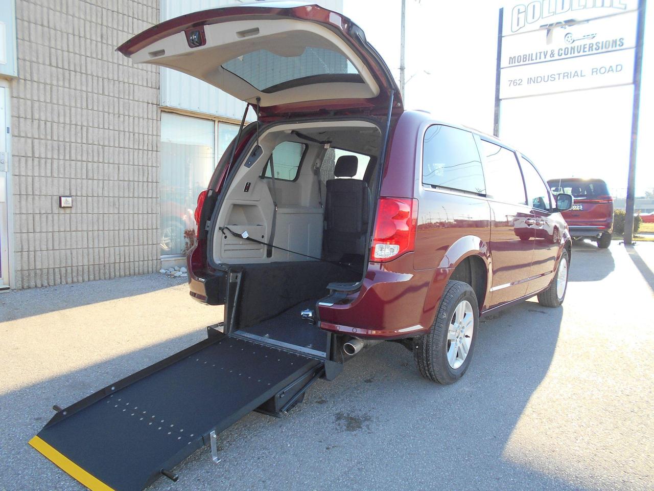 Used 2019 Dodge Grand Caravan Crew Plus-Wheelchair Accessible Rear Entry-Manual for sale in London, ON