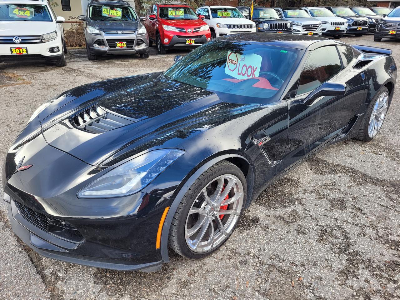 <p>*BLACK FRIDAY SPECIALl*</p><p>Just Serviced; New Battery, LOF & Spark Plugs.</p><p>Accident Free, Certified, Financing Available & Trade-ins Welcome!</p><p>Brand New CONTINENTAL Extreme Contact Sport 02 Sport Plus Technology.&nbsp;</p><p>The 2016 Chevrolet Corvette Z06 Cpe w/2LZ is a two-door coupe with a 6.2L supercharged V8 engine, producing 650 horsepower and 650 lb-ft of torque. The 2LZ designation indicates a specific trim package that includes features like a performance data recorder, heated/ventilated seats, and a power passenger seat, in addition to the Z06s high-performance components. It came standard with a 7-speed manual transmission and Z06-specific wheels and tires.</p><div class=otQkpb style=color: #0a0a0a; font-family: Google Sans, Roboto, Arial, sans-serif; font-size: 20px; line-height: 28px; font-weight: 600; margin: 20px 0px 10px; background-color: #ffffff; role=heading aria-level=3 data-animation-nesting= data-sfc-cp= data-processed=true>Engine and performance</div><ul class=KsbFXc U6u95 style=margin: 10px 0px 20px; padding: 0px; font-family: Google Sans, Roboto, Arial, sans-serif; font-size: 16px; line-height: 24px; padding-inline-start: 16px; color: #0a0a0a; background-color: #ffffff; data-processed=true><li style=margin: 0px 0px 12px; padding: 0px; list-style: disc; padding-inline-start: 4px; data-hveid=CAMQAA data-processed=true><span class=T286Pc style=overflow-wrap: break-word; data-sfc-cp= data-processed=true><span class=Yjhzub style=font-weight: bolder; data-processed=true>Engine:</span>&nbsp;6.2L supercharged V8</span></li><li style=margin: 0px 0px 12px; padding: 0px; list-style: disc; padding-inline-start: 4px; data-hveid=CAMQAQ data-processed=true><span class=T286Pc style=overflow-wrap: break-word; data-sfc-cp= data-processed=true><span class=Yjhzub style=font-weight: bolder; data-processed=true>Horsepower:</span>&nbsp;650 hp @ 6400 rpm</span></li><li style=margin: 0px 0px 12px; padding: 0px; list-style: disc; padding-inline-start: 4px; data-hveid=CAMQAg data-processed=true><span class=T286Pc style=overflow-wrap: break-word; data-sfc-cp= data-processed=true><span class=Yjhzub style=font-weight: bolder; data-processed=true>Torque:</span>&nbsp;650 lb-ft @ 3600 rpm</span></li><li style=margin: 0px 0px 12px; padding: 0px; list-style: disc; padding-inline-start: 4px; data-hveid=CAMQAw data-processed=true><span class=T286Pc style=overflow-wrap: break-word; data-sfc-cp= data-processed=true><span class=Yjhzub style=font-weight: bolder; data-processed=true>Transmission:</span>&nbsp;Standard 7-speed manual with Active Rev Matching</span></li><li style=margin: 0px 0px 12px; padding: 0px; list-style: disc; padding-inline-start: 4px; data-hveid=CAMQBA data-processed=true><span class=T286Pc style=overflow-wrap: break-word; data-sfc-cp= data-processed=true><span class=Yjhzub style=font-weight: bolder; data-processed=true>Performance:</span>&nbsp;Capable of 0-60 mph in 3.2 seconds</span><span class=uJ19be notranslate data-wiz-uids=WBT4lc_18,WBT4lc_19,WBT4lc_1a data-processed=true><span class=vKEkVd style=text-wrap-mode: nowrap; position: relative; data-animation-atomic= data-processed=true>&nbsp;</span></span></li></ul><div class=otQkpb style=color: #0a0a0a; font-family: Google Sans, Roboto, Arial, sans-serif; font-size: 20px; line-height: 28px; font-weight: 600; margin: 20px 0px 10px; background-color: #ffffff; role=heading aria-level=3 data-animation-nesting= data-sfc-cp= data-processed=true>2LZ trim package features<span class=uJ19be notranslate data-wiz-uids=WBT4lc_1h,WBT4lc_1i,WBT4lc_1j data-processed=true><span class=vKEkVd style=text-wrap-mode: nowrap; position: relative; data-animation-atomic= data-processed=true>&nbsp;</span></span></div><ul class=KsbFXc U6u95 style=margin: 10px 0px 20px; padding: 0px; font-family: Google Sans, Roboto, Arial, sans-serif; font-size: 16px; line-height: 24px; padding-inline-start: 16px; color: #0a0a0a; background-color: #ffffff; data-processed=true><li style=margin: 0px 0px 12px; padding: 0px; list-style: disc; padding-inline-start: 4px; data-hveid=CAUQAA data-processed=true><span class=T286Pc style=overflow-wrap: break-word; data-sfc-cp= data-processed=true><a class=GI370e style=text-decoration-thickness: 8%; text-decoration-style: dotted; text-decoration-color: #5e5e5e; -webkit-tap-highlight-color: rgba(0, 0, 0, 0.1); text-underline-offset: 10%; outline: 0px; href=https://www.google.com/search?q=Performance+Data+Recorder&oq=2016+Chevrolet+Corvette+2dr+Z06+Cpe+w%2F2LZ&gs_lcrp=EgRlZGdlKgYIABBFGDkyBggAEEUYOTIKCAEQABiABBiiBDIHCAIQABjvBTIHCAMQABjvBTIKCAQQABiABBiiBDIHCAUQABjvBTIGCAYQRRg90gEIMjIzMmowajGoAgCwAgE&sourceid=chrome&ie=UTF-8&mstk=AUtExfCRyNrQcc34_yAUgzR7Wwrc0x4FXojAmbq5TTFPTo8m1oMMvwNt3wHJQE3gN4HsV7UBhWOOjHbVqc9g-yjDgKmSbRn0s_yUOyYafxZcsURBe2eyzAiwnYPcd6KxU_fbl0DeNB4su8iI-1pdX00IDLIFFDJavblMeowcFZ9ilrx1LgY&csui=3&ved=2ahUKEwj9jNPM4Y2RAxWeMjQIHdLxLL0QgK4QegQIBRAB data-wiz-uids=WBT4lc_1n data-ved=2ahUKEwj9jNPM4Y2RAxWeMjQIHdLxLL0QgK4QegQIBRAB data-hveid=CAUQAQ data-processed=true>Performance Data Recorder</a></span></li><li style=margin: 0px 0px 12px; padding: 0px; list-style: disc; padding-inline-start: 4px; data-hveid=CAUQAg data-processed=true><span class=T286Pc style=overflow-wrap: break-word; data-sfc-cp= data-processed=true>Heated and ventilated seats</span></li><li style=margin: 0px 0px 12px; padding: 0px; list-style: disc; padding-inline-start: 4px; data-hveid=CAUQAw data-processed=true><span class=T286Pc style=overflow-wrap: break-word; data-sfc-cp= data-processed=true>Power passenger seat</span></li><li style=margin: 0px 0px 12px; padding: 0px; list-style: disc; padding-inline-start: 4px; data-hveid=CAUQBA data-processed=true><span class=T286Pc style=overflow-wrap: break-word; data-sfc-cp= data-processed=true>Universal Home Remote</span></li><li style=margin: 0px 0px 12px; padding: 0px; list-style: disc; padding-inline-start: 4px; data-hveid=CAUQBQ data-processed=true><span class=T286Pc style=overflow-wrap: break-word; data-sfc-cp= data-processed=true>Dual-zone automatic climate control</span></li><li style=margin: 0px 0px 12px; padding: 0px; list-style: disc; padding-inline-start: 4px; data-hveid=CAUQBg data-processed=true><span class=T286Pc style=overflow-wrap: break-word; data-sfc-cp= data-processed=true>Frameless auto-dimming rearview mirror</span></li><li style=margin: 0px 0px 12px; padding: 0px; list-style: disc; padding-inline-start: 4px; data-hveid=CAUQBw data-processed=true><span class=T286Pc style=overflow-wrap: break-word; data-sfc-cp= data-processed=true>Electric-locking glove box</span></li><li style=margin: 0px 0px 12px; padding: 0px; list-style: disc; padding-inline-start: 4px; data-hveid=CAUQBw data-processed=true><div class=otQkpb style=font-size: 20px; line-height: 28px; font-weight: 600; margin: 20px 0px 10px; role=heading aria-level=3 data-animation-nesting= data-sfc-cp= data-processed=true>Other standard features</div><ul class=KsbFXc U6u95 style=margin: 10px 0px 20px; padding: 0px; line-height: 24px; padding-inline-start: 16px; data-processed=true><li style=margin: 0px 0px 12px; padding: 0px; list-style: disc; padding-inline-start: 4px; data-hveid=CAgQAA data-processed=true><span class=T286Pc style=overflow-wrap: break-word; data-sfc-cp= data-processed=true><span class=Yjhzub style=font-weight: bolder; data-processed=true>Wheels:</span> Z06 Aluminum, 19-inch front and 20-inch rear</span></li><li style=margin: 0px 0px 12px; padding: 0px; list-style: disc; padding-inline-start: 4px; data-hveid=CAgQAQ data-processed=true><span class=T286Pc style=overflow-wrap: break-word; data-sfc-cp= data-processed=true><span class=Yjhzub style=font-weight: bolder; data-processed=true>Tires:</span> Run-flat tires (front P285/30ZR19, rear P335/25ZR20)</span></li><li style=margin: 0px 0px 12px; padding: 0px; list-style: disc; padding-inline-start: 4px; data-hveid=CAgQAg data-processed=true><span class=T286Pc style=overflow-wrap: break-word; data-sfc-cp= data-processed=true><span class=Yjhzub style=font-weight: bolder; data-processed=true>Roof:</span>&nbsp;Carbon fibre, painted body-colour, removable roof panel</span></li><li style=margin: 0px 0px 12px; padding: 0px; list-style: disc; padding-inline-start: 4px; data-hveid=CAgQAw data-processed=true><span class=T286Pc style=overflow-wrap: break-word; data-sfc-cp= data-processed=true><span class=Yjhzub style=font-weight: bolder; data-processed=true>Differential:</span>&nbsp;Electronic limited slip, rear</span></li><li style=margin: 0px 0px 12px; padding: 0px; list-style: disc; padding-inline-start: 4px; data-hveid=CAgQBA data-processed=true><span class=T286Pc style=overflow-wrap: break-word; data-sfc-cp= data-processed=true><span class=Yjhzub style=font-weight: bolder; data-processed=true>Brakes:</span>&nbsp;Bigger 2-piece steel slotted rotors with larger calipers</span></li><li style=margin: 0px 0px 12px; padding: 0px; list-style: disc; padding-inline-start: 4px; data-hveid=CAgQBQ data-processed=true><span class=T286Pc style=overflow-wrap: break-word; data-sfc-cp= data-processed=true><span class=Yjhzub style=font-weight: bolder; data-processed=true>Cooling:</span> Enhanced cooling for engine, brakes, transmission, and differential</span></li><li style=margin: 0px 0px 12px; padding: 0px; list-style: disc; padding-inline-start: 4px; data-hveid=CAgQBQ data-processed=true>&nbsp;</li><li style=margin: 0px 0px 12px; padding: 0px; list-style: disc; padding-inline-start: 4px; data-hveid=CAgQBQ data-processed=true><span class=T286Pc style=overflow-wrap: break-word; data-sfc-cp= data-processed=true>This is a once-in-a-lifetime opportunity to own a piece of automotive history. Visit Rockwood Motor Products today and experience the thrill of driving a true American</span></li></ul></li></ul><p>&nbsp;</p>
