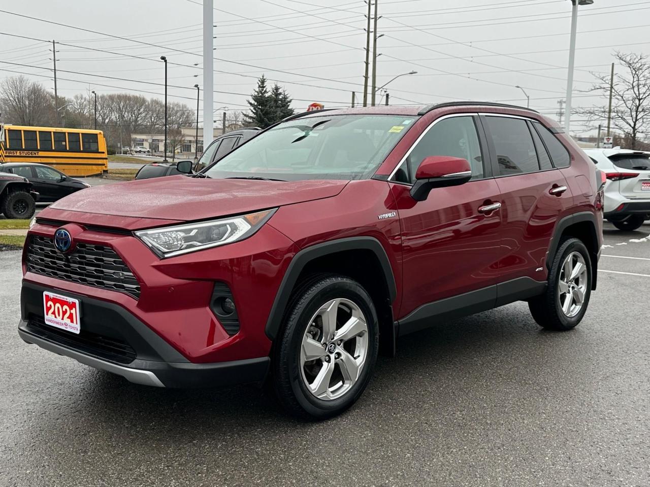 Used 2021 Toyota RAV4 Hybrid Limited HYBRID LIMITED-NAVI+COOLED SEATS! for sale in Cobourg, ON