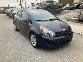 <div>2014 KIA RIO LX AUTOMATIC 4 CYLINDER KEYLESS ENTRY POWER WINDOWS POWER LOCKS POWER MIRRORS HEATED SEATS COMES SAFETY CERTIFIED INCLUDED IN THE PRICE . ALL YOU PAY IS PRICE PLUS TAX. YOU CAN CALL US AT 6476275600 TO BOOK AN APPOINTMENT FOR A TEST DRIVE AT OUR LOCATION OF 485 ROGERS RD TORONTO. PLEASE VISIT OUR WEBSITE AT WWW.LETSDOTHISAUTOSALES.ca</div><div> </div><div> </div><div><p>*** SCHEDULE A TEST DRIVE TODAY!!! OPEN 7 DAYS A WEEK!!! *** </p><p><br />Phone Number : 647 627 56 00 <br /><br /><br /><br />All credit types welcome! Bad/Good/No Credit, bankruptcy, consumer proposal, new to Canada, student. Hassle-free approvals. No matter what your credit situation is, You Are Approved!!! <br /><br /><br /></p><p>Trade-ins Welcome!!!</p><p>Open 7 Days A Week / Mon-Fri 10AM-8PM / Sat 10AM-6PM / Sun 12-5PM / excluding stat holidays</p><p>Lets Do This Auto Sales Inc.</p><p>647-627-5600</p><p>www.letsdothisautosales.ca</p><p>Address: 485 Rogers Rd. York, Ontario</p></div>