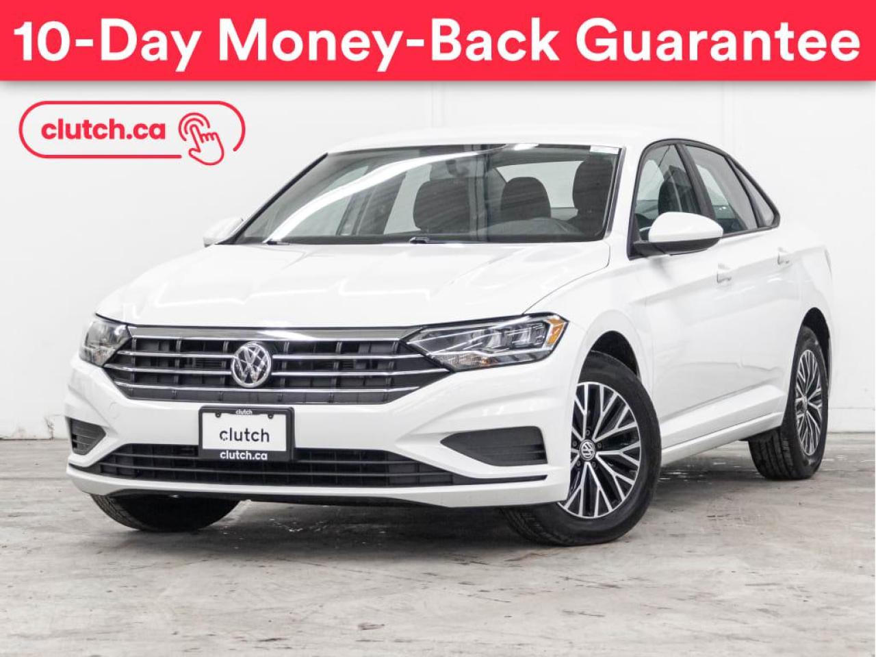 Used 2021 Volkswagen Jetta Comfortline w/ Apple CarPlay & Android Auto, Cruise Control, A/C for sale in Toronto, ON