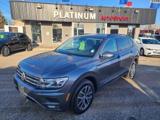 Used 2019 Volkswagen Tiguan Comfortline Leather, Heated Seats, Backup Camera, Power Drivers Seat for sale in Saskatoon, SK