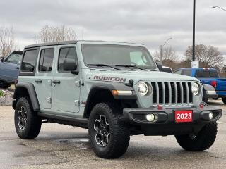 Used 2023 Jeep Wrangler Rubicon HARD TOP | HEATED SEATS & WHEEL | LED LIGHTING GROUP | TOW PACKAGE for sale in Kitchener, ON