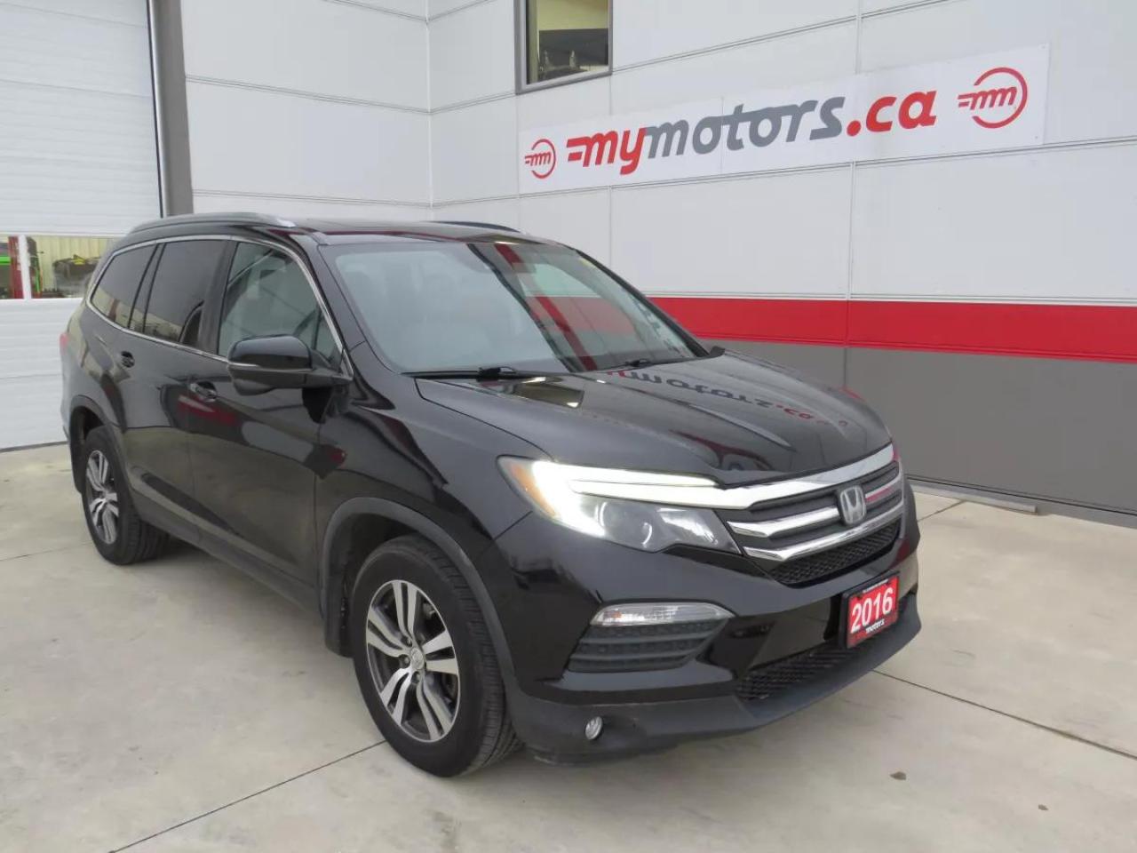Used 2016 Honda Pilot EX (**AUTOMATIC**AIR CONDITION**ALLOY WHEELS** SUNROOF**FOG LIGHTS**POWER SEAT**BLIND SPOT MONITORING**AUTO HEADLIGHTS**BACKUP CAMERA**HEATED SEATS** DUAL CLIMATE CONTROL**POWER LIFTGATE**LANE DEPARTURE WARNING**CRUISE CONTROL**PUSH START**CD/USB**FRONT C for sale in Tillsonburg, ON