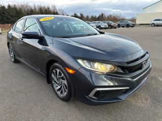 <span>Better than ever in every quantifiable way, the 2019 Honda Civic is an award-winning, best-selling, top-performing four-door that appeals to buyers of all types.</span>




<span>This 2019 Civic EX is still the fun-to-drive, fuel-efficient, spacious, and well-built Civic you expect. But its also very, very, <em>very</em> well equipped. Extras on the EX include a sunroof, integrated remote start, an 8-way power drivers seat, dual-zone automatic climate control, LaneWatch blind spot display, and proximity access/pushbutton start.<span class=Apple-converted-space> </span></span>




<span>Thats on top of standard equipment like a multi-angle rearview camera, auto high beams, Apple CarPlay/Android Auto, heated front seats, 8-speaker audio, a 7-inch touchscreen, and Honda Sensing advanced safety tech like adaptive cruise control and lane keeping assist.</span>




<span style=font-weight: 400;>Thank you for your interest in this vehicle. Its located at Centennial Honda, 610 South Drive, Summerside, PEI. We look forward to hearing from you; call us toll-free at 1-902-436-9158.</span>