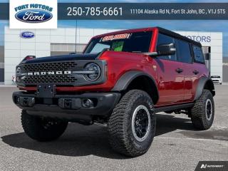 New 2023 Ford Bronco 4 DR ADVANCED 4X4  - Leather Seats for sale in Fort St John, BC
