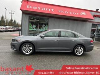 Used 2021 Volkswagen Passat Highline, Leather, Sunroof, Heated Seats! for sale in Surrey, BC