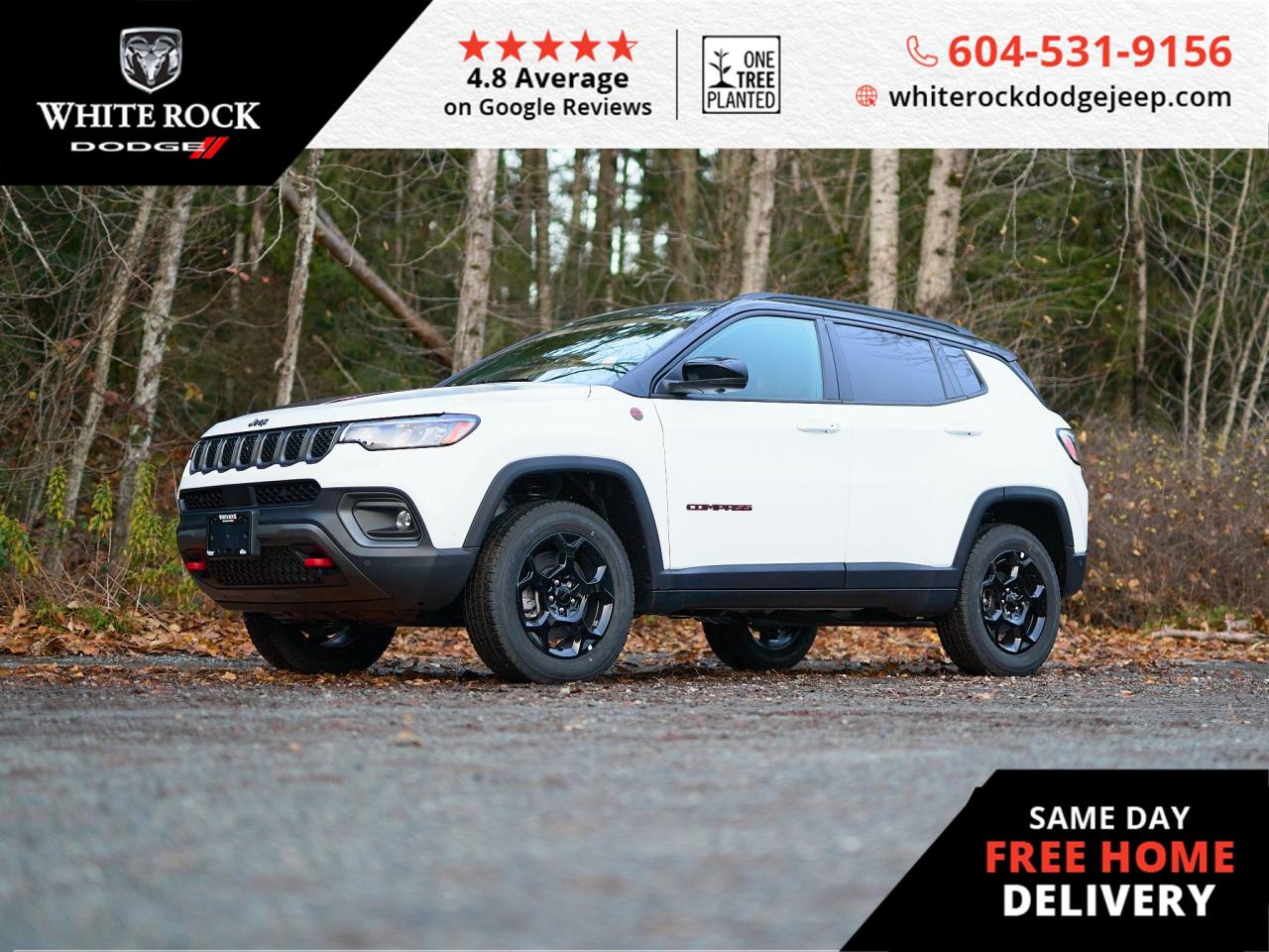 New 2024 Jeep Compass Trailhawk for sale in Surrey, BC