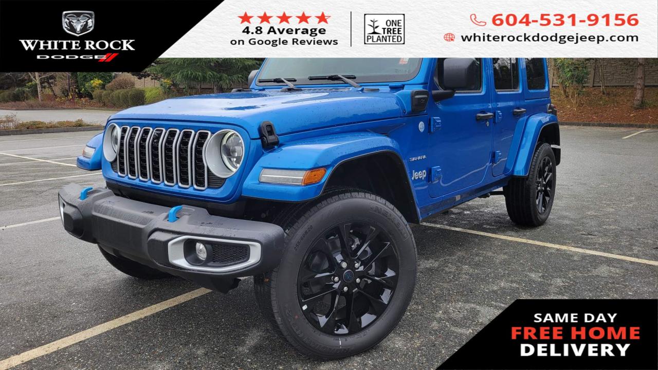 New 2024 Jeep Wrangler 4xe Sahara for sale in Surrey, BC