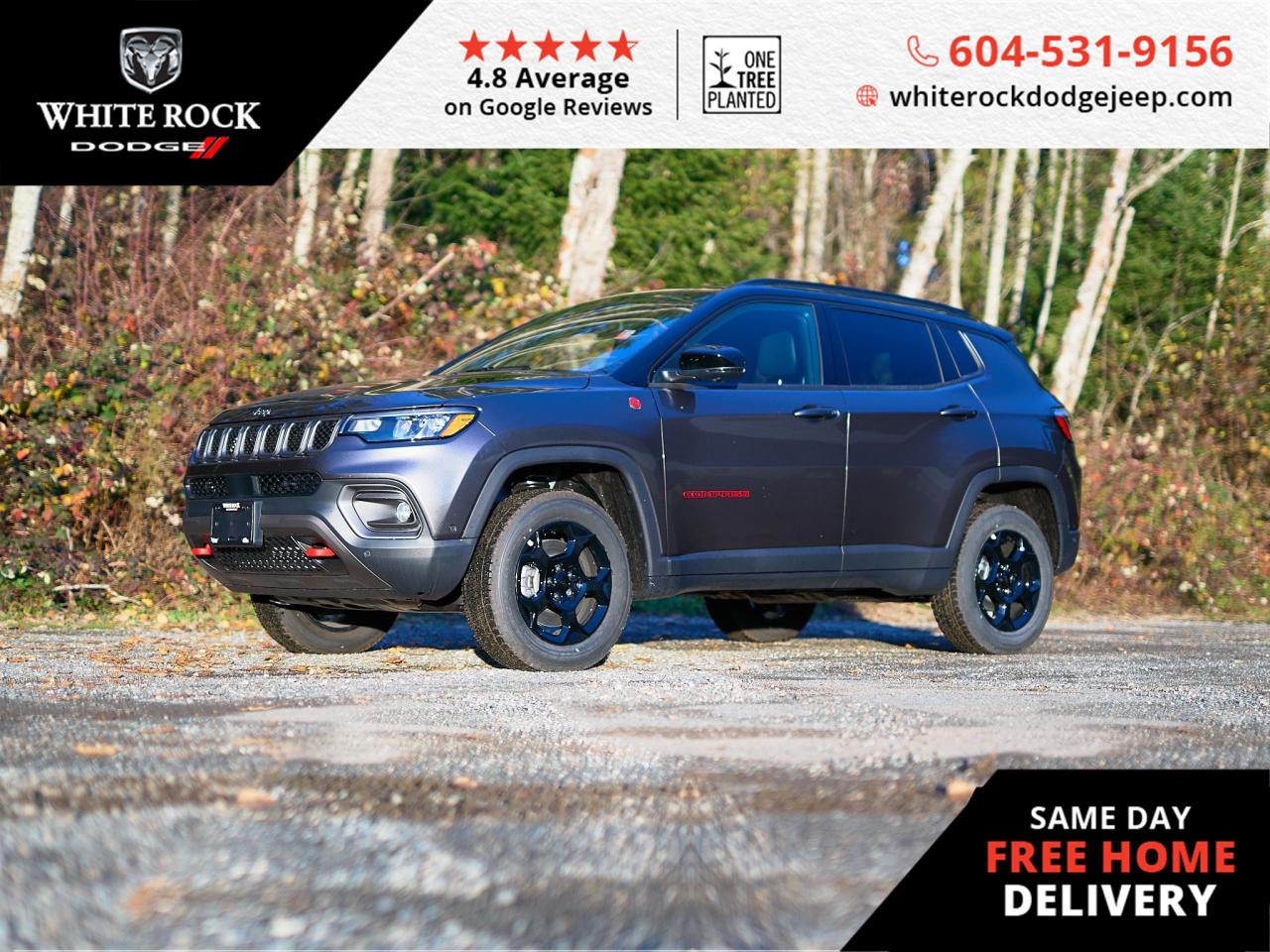 New 2024 Jeep Compass Trailhawk for sale in Surrey, BC