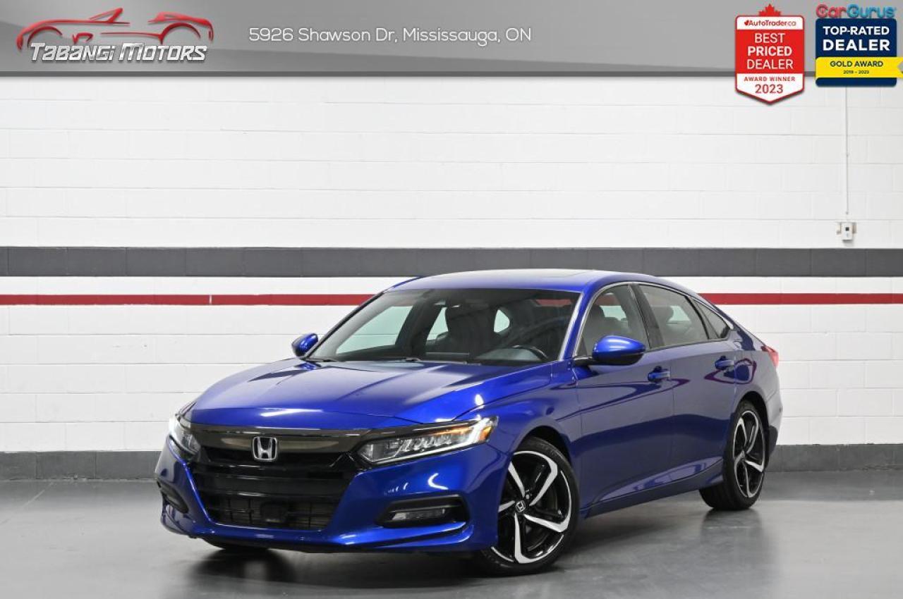 Used 2019 Honda Accord Sport  No Accident Sunroof Lane Watch Remote Start for sale in Mississauga, ON