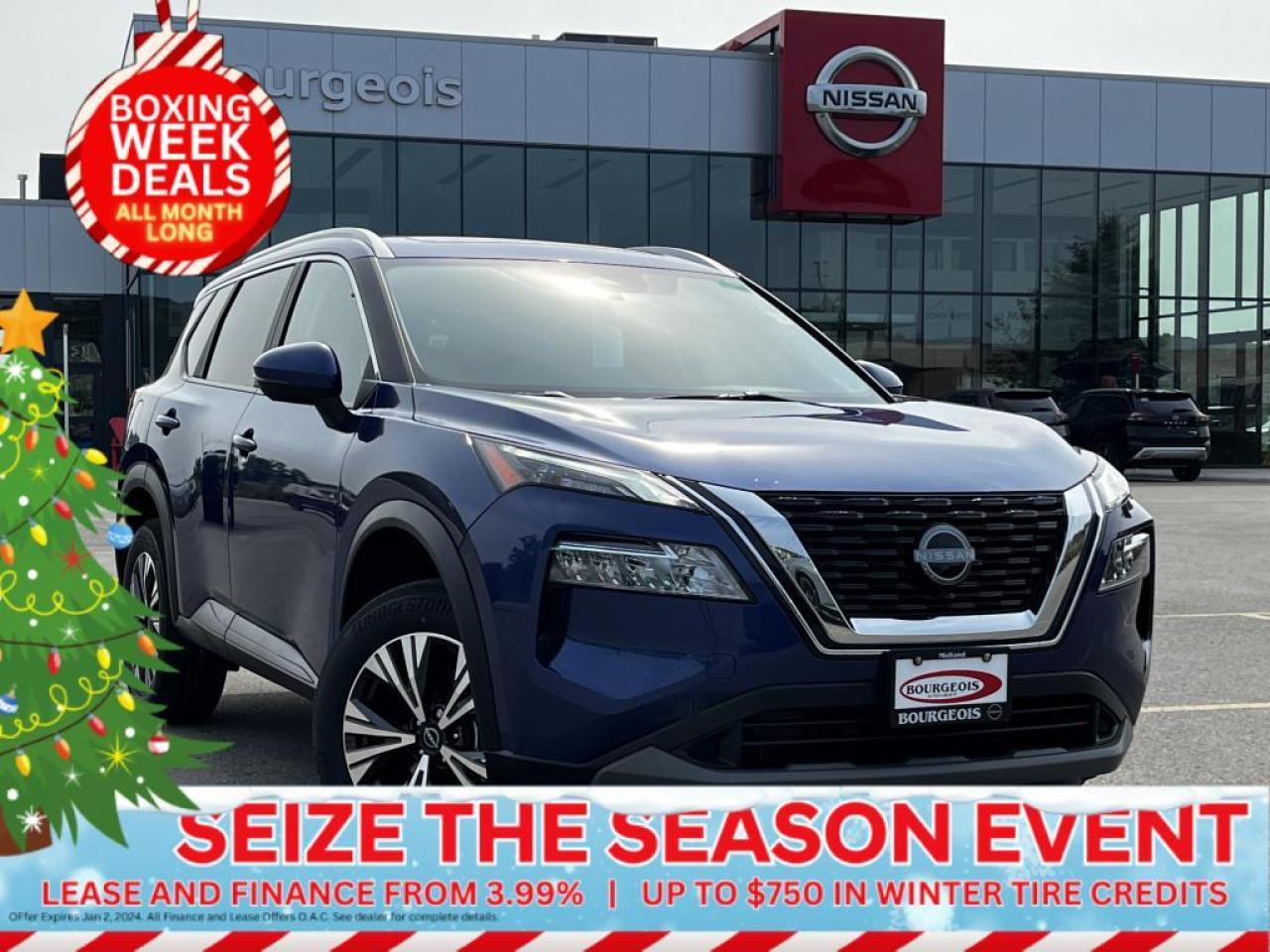 New 2023 Nissan Rogue SV MOONROOF  - Moonroof -  Apple CarPlay for sale in Midland, ON