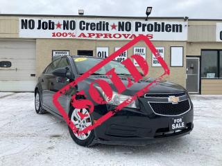 Used 2012 Chevrolet Cruze 4dr Sdn LT Turbo w/1SA for sale in Winnipeg, MB