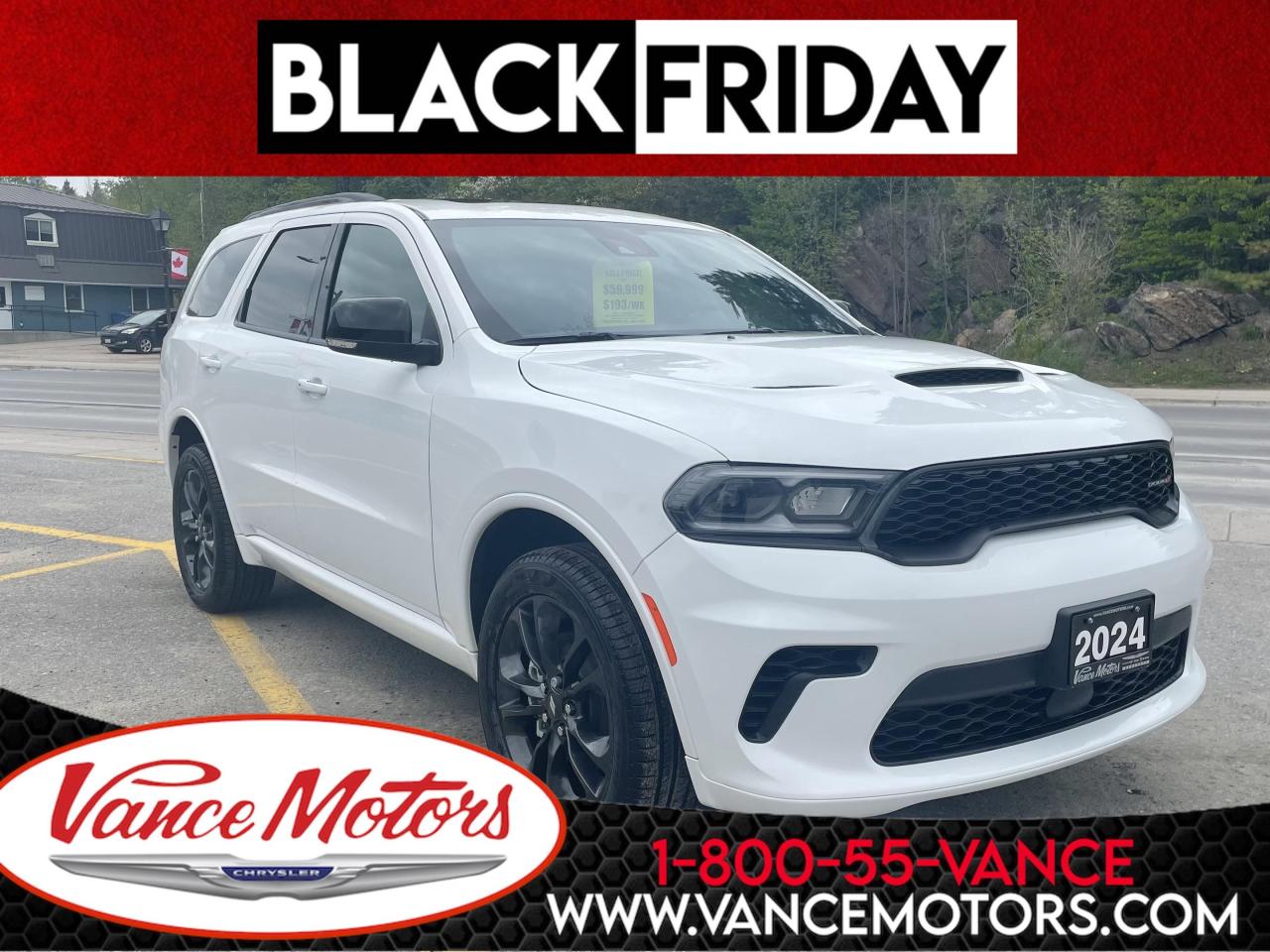 New 2024 Dodge Durango GT PLUS AWD for sale in Bancroft, ON