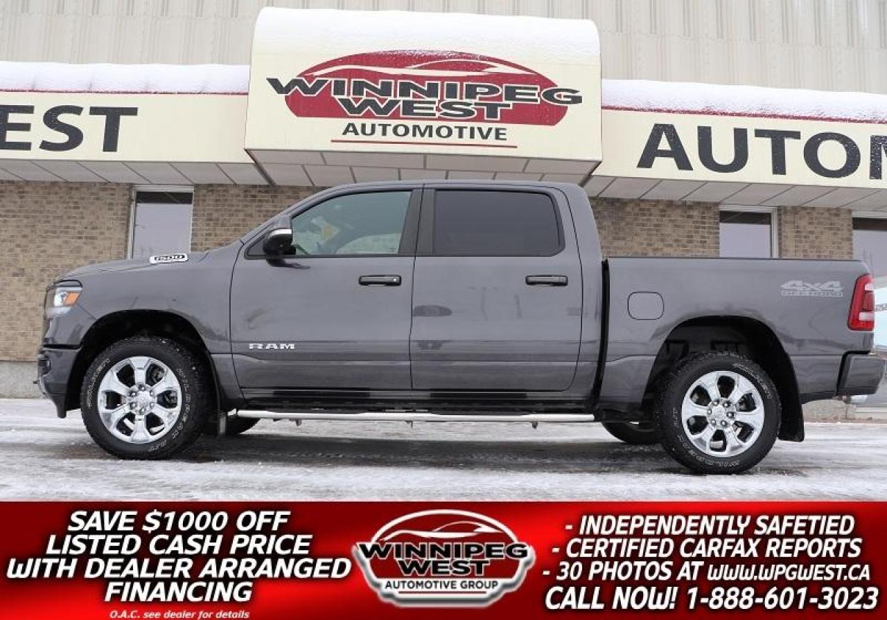 Used 2020 RAM 1500 BIG HORN LVL II/SPORT OFF RD EDITION/LOADED/AS NEW for sale in Headingley, MB