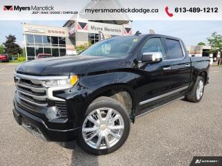 Used 2023 Chevrolet Silverado 1500 High Country  - Leather Seats - $252.94 /Wk for sale in Ottawa, ON