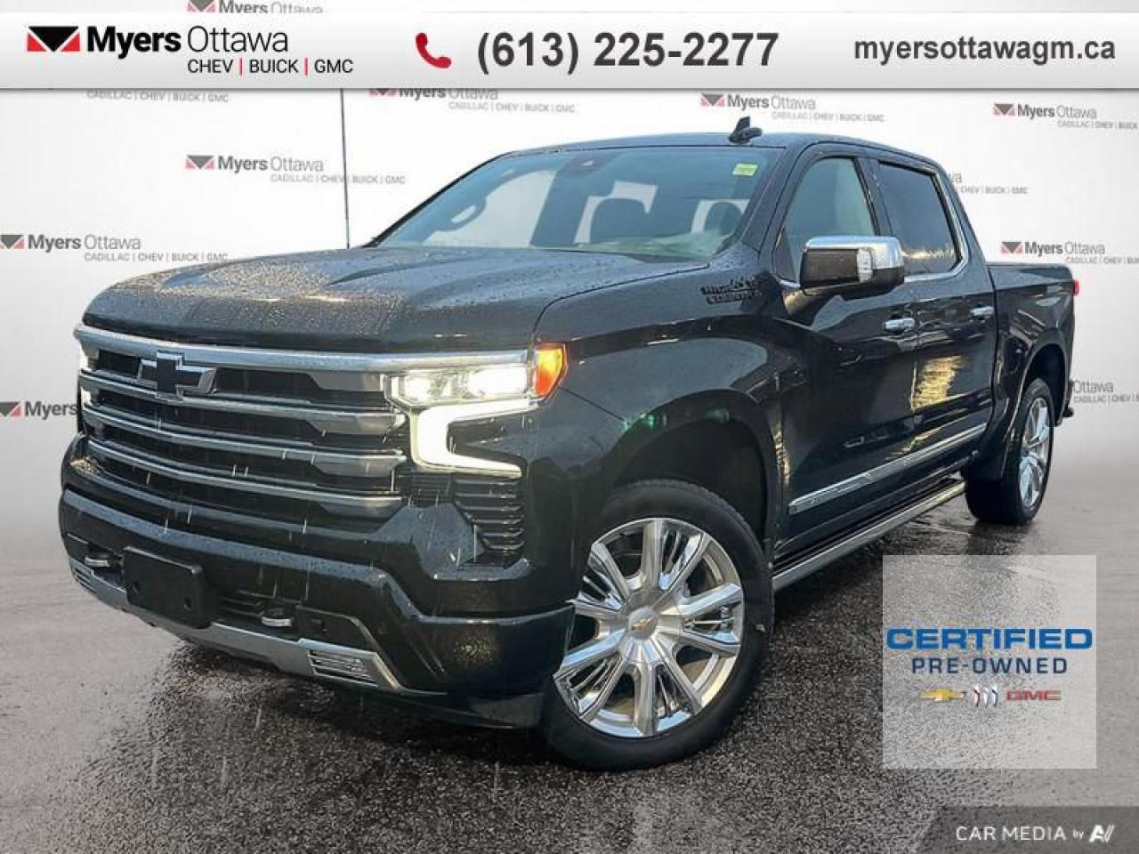 Used 2023 Chevrolet Silverado 1500 High Country  HIGH COUNTRY DELUXE, 5.3 V8, SUNROOF, POWER STEPS for sale in Ottawa, ON