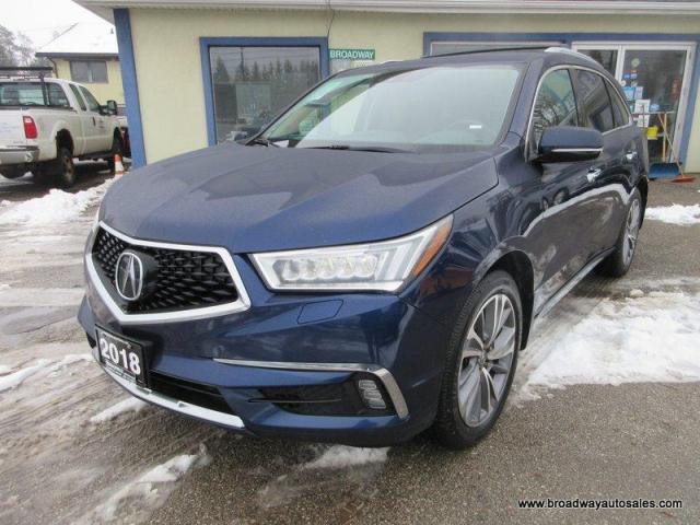 2018 Acura MDX LOADED ALL-WHEEL DRIVE 7 PASSENGER 3.5L - SOHC.. BENCH & 3RD ROW.. NAVIGATION.. LEATHER.. HEATED/AC SEATS.. BACK-UP CAMERA.. POWER SUNROOF..