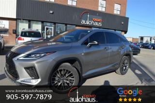 Used 2021 Lexus RX 450h F Sport HYBRID I RED INTERIOR I NO CLAIMS for sale in Concord, ON