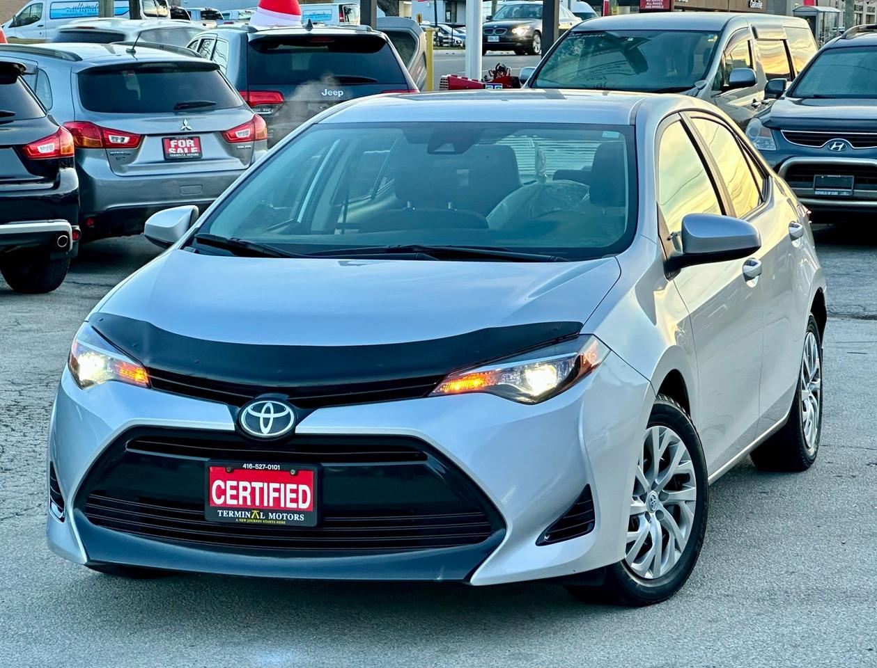 TOYOTA corolla 2018<br><div>CERTIFIED, WARRANTY, LOW KMS, NO ACCIDENT 
New arrival, 2018 Toyota corolla Le is equipped with a 1.8L 4-Cyliner automatic transmission. Options include, Heated Vinyl/Cloth seats, Bluetooth, Power windows/locks/mirrors, Rear camera. CERTIFIED WITH SAFETY CERTIFICATION INCLUDED IN THE PRICE. ALL OUR VEHICLES COMES WITH 3 MONTHS WARRANTY. UPGRADES UP TO 3 YEARS ARE AVAILABLE PRICE + HST NO EXTRA OR HIDDEN FEES. PLEASE CONTACT US TO BOOK YOUR APPOINTMENT FOR VIEWING AND TEST DRIVE. TERMINAL MOTORS 1421 SPEERS RD, OAKVILLE&nbsp;</div>
