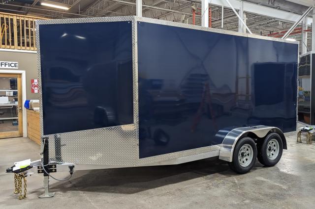 2024 Canadian Trailer Company 7x14 V Nose Cargo Trailer Economy model Photo2