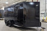 2024 Canadian Trailer Company 7x14 V Nose Cargo Trailer Aluminum Tandem Axle Photo8