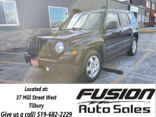Used 2015 Jeep Patriot north-NO HST TO A MAX OF $2000 LTD TIME ONLY for sale in Tilbury, ON