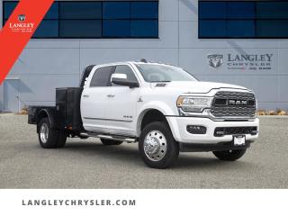 <p><strong><span style=font-family:Arial; font-size:16px;>Unlock a new standard of automotive brilliance with this exquisitely crafted masterpiece..</span></strong></p> <p><strong><span style=font-family:Arial; font-size:16px;>The 2022 RAM 4500 Chassis, a white stallion of the road, awaits you at Langley Chrysler..</span></strong> <br> This isnt just a vehicle; its a finely tuned work of art.. Its extended flat deck and plow group are a testament to the perfect blend of utility and style.</p> <p><strong><span style=font-family:Arial; font-size:16px;>And with the trusted Aisin 6-speed automatic transmission, youre guaranteed an unparalleled driving experience..</span></strong> <br> Picture yourself behind the wheel of this Tradesman/SLT/Laramie/Limited trim.. Feel the power of the 6.7L 6-cylinder engine as it purrs to life, ready to conquer whatever the road throws at it.</p> <p><strong><span style=font-family:Arial; font-size:16px;>And did we mention its as good as new? With mileage that hasnt even reached the 200 mark, its practically untouched..</span></strong> <br> This RAM 4500 Chassis is chock-full of options that will make your drive safer and more comfortable.. Traction control, ABS brakes, and electronic stability will keep you secure on any terrain.</p> <p><strong><span style=font-family:Arial; font-size:16px;>The air conditioning and power windows provide an oasis of comfort in the crew cab, while the 1-touch down and 1-touch up features add a touch of convenience..</span></strong> <br> Now, lets talk about the exterior.. The heated door mirrors are like a warm hug on a cold day, and the fully automatic headlights are like your own personal guide in the dark.</p> <p><strong><span style=font-family:Arial; font-size:16px;>The turn signal indicator mirrors are your friendly neighborhood traffic director, and the rear anti-roll bar? Its like having a personal bodyguard..</span></strong> <br> But thats not all, folks! We all know how important coffee is for those long drives.. The front and rear beverage holders got you covered.</p> <p><strong><span style=font-family:Arial; font-size:16px;>And the rear door bins? Theyre like your personal butler, always ready to hold your essentials..</span></strong> <br> Now, heres a funny story.. We had a customer who bought a similar model and said, I love my new RAM so much, I might just marry it! While we cant legally endorse vehicle-human marriages, we can guarantee that youll fall head over heels for this RAM 4500 Chassis.</p> <p><strong><span style=font-family:Arial; font-size:16px;>At Langley Chrysler, we believe in not just loving your car, but also loving the process of buying it..</span></strong> <br> Were here to make your journey as smooth and enjoyable as possible.. So, why wait? Come on down to Langley Chrysler and get acquainted with your new ride.</p> <p><strong><span style=font-family:Arial; font-size:16px;>Let the 2022 RAM 4500 Chassis ignite your driving passion..</span></strong> <br> After all, why blend in when you were born to stand out?</p>Documentation Fee $968, Finance Placement $628, Safety & Convenience Warranty $699

<p>*All prices plus applicable taxes, applicable environmental recovery charges, documentation of $599 and full tank of fuel surcharge of $76 if a full tank is chosen. <br />Other protection items available that are not included in the above price:<br />Tire & Rim Protection and Key fob insurance starting from $599<br />Service contracts (extended warranties) for coverage up to 7 years and 200,000 kms starting from $599<br />Custom vehicle accessory packages, mudflaps and deflectors, tire and rim packages, lift kits, exhaust kits and tonneau covers, canopies and much more that can be added to your payment at time of purchase<br />Undercoating, rust modules, and full protection packages starting from $199<br />Financing Fee of $500 when applicable<br />Flexible life, disability and critical illness insurances to protect portions of or the entire length of vehicle loan</p>
