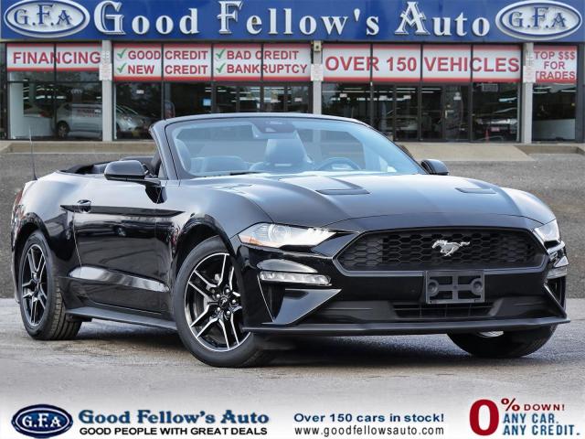 2023 Ford Mustang ECOBOOST, RWD, CONVERTIBLE, REARVIEW CAMERA, LEATH Photo1