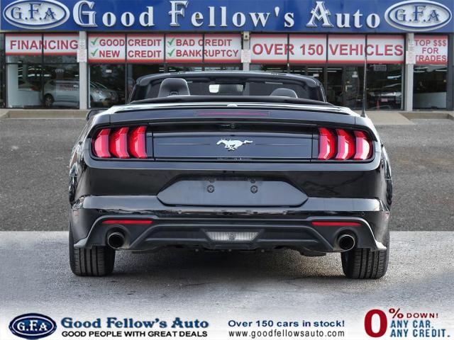 2023 Ford Mustang ECOBOOST, RWD, CONVERTIBLE, REARVIEW CAMERA, LEATH Photo4