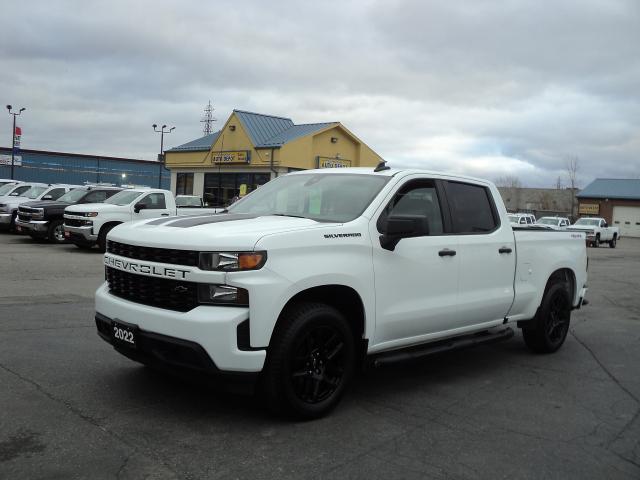 2022 Chevrolet Silverado 1500 Custom CrewCab 4x4 2.7L4cyl 6'7'Box BackUpCam