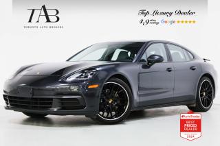 This Beautiful 2017 Porsche Panamera 4 is a Canadian vehicle known for its high-performance capabilities and sleek design. The "Premium Plus Package" typically includes various additional features and enhancements to the standard trim level, such as advanced comfort and convenience options, upgraded interior materials, and advanced safety technologies.

Key Features Includes:

- Premium Plus Package
- Navigation
- Bluetooth
- Backup Camera
- Parking Sensors
- Panoramic Sunroof
- BOSE Audio System
- Sirius XM Radio
- Apple Carplay
- Front and Rear Heated Seats
- Front Ventilated Seats
- Heated Steering Wheel
- Cruise Control
- Blind Spot Monitoring
- Lane Change Assist
- Park Assist
- Rear Spoiler
- 21" Alloy Wheels


NOW OFFERING 3 MONTH DEFERRED FINANCING PAYMENTS ON APPROVED CREDIT. 

Looking for a top-rated pre-owned luxury car dealership in the GTA? Look no further than Toronto Auto Brokers (TAB)! Were proud to have won multiple awards, including the 2023 GTA Top Choice Luxury Pre Owned Dealership Award, 2023 CarGurus Top Rated Dealer, 2024 CBRB Dealer Award, the Canadian Choice Award 2024, the 2023 Three Best Rated Dealer Award, and many more!

With 30 years of experience serving the Greater Toronto Area, TAB is a respected and trusted name in the pre-owned luxury car industry. Our 30,000 sq.Ft indoor showroom is home to a wide range of luxury vehicles from top brands like BMW, Mercedes-Benz, Audi, Porsche, Land Rover, Jaguar, Aston Martin, Bentley, Maserati, and more. And we dont just serve the GTA, were proud to offer our services to all cities in Canada, including Vancouver, Montreal, Calgary, Edmonton, Winnipeg, Saskatchewan, Halifax, and more.

At TAB, were committed to providing a no-pressure environment and honest work ethics. As a family-owned and operated business, we treat every customer like family and ensure that every interaction is a positive one. Come experience the TAB Lifestyle at its truest form, luxury car buying has never been more enjoyable and exciting!

We offer a variety of services to make your purchase experience as easy and stress-free as possible. From competitive and simple financing and leasing options to extended warranties, aftermarket services, and full history reports on every vehicle, we have everything you need to make an informed decision. We welcome every trade, even if youre just looking to sell your car without buying, and when it comes to financing or leasing, we offer same day approvals, with access to over 50 lenders, including all of the banks in Canada. Feel free to check out your own Equifax credit score without affecting your credit score, simply click on the Equifax tab above and see if you qualify.

So if youre looking for a luxury pre-owned car dealership in Toronto, look no further than TAB! We proudly serve the GTA, including Toronto, Etobicoke, Woodbridge, North York, York Region, Vaughan, Thornhill, Richmond Hill, Mississauga, Scarborough, Markham, Oshawa, Peteborough, Hamilton, Newmarket, Orangeville, Aurora, Brantford, Barrie, Kitchener, Niagara Falls, Oakville, Cambridge, Kitchener, Waterloo, Guelph, London, Windsor, Orillia, Pickering, Ajax, Whitby, Durham, Cobourg, Belleville, Kingston, Ottawa, Montreal, Vancouver, Winnipeg, Calgary, Edmonton, Regina, Halifax, and more.

Call us today or visit our website to learn more about our inventory and services. And remember, all prices exclude applicable taxes and licensing, and vehicles can be certified at an additional cost of $799.


Awards:
  * ALG Canada Residual Value Awards